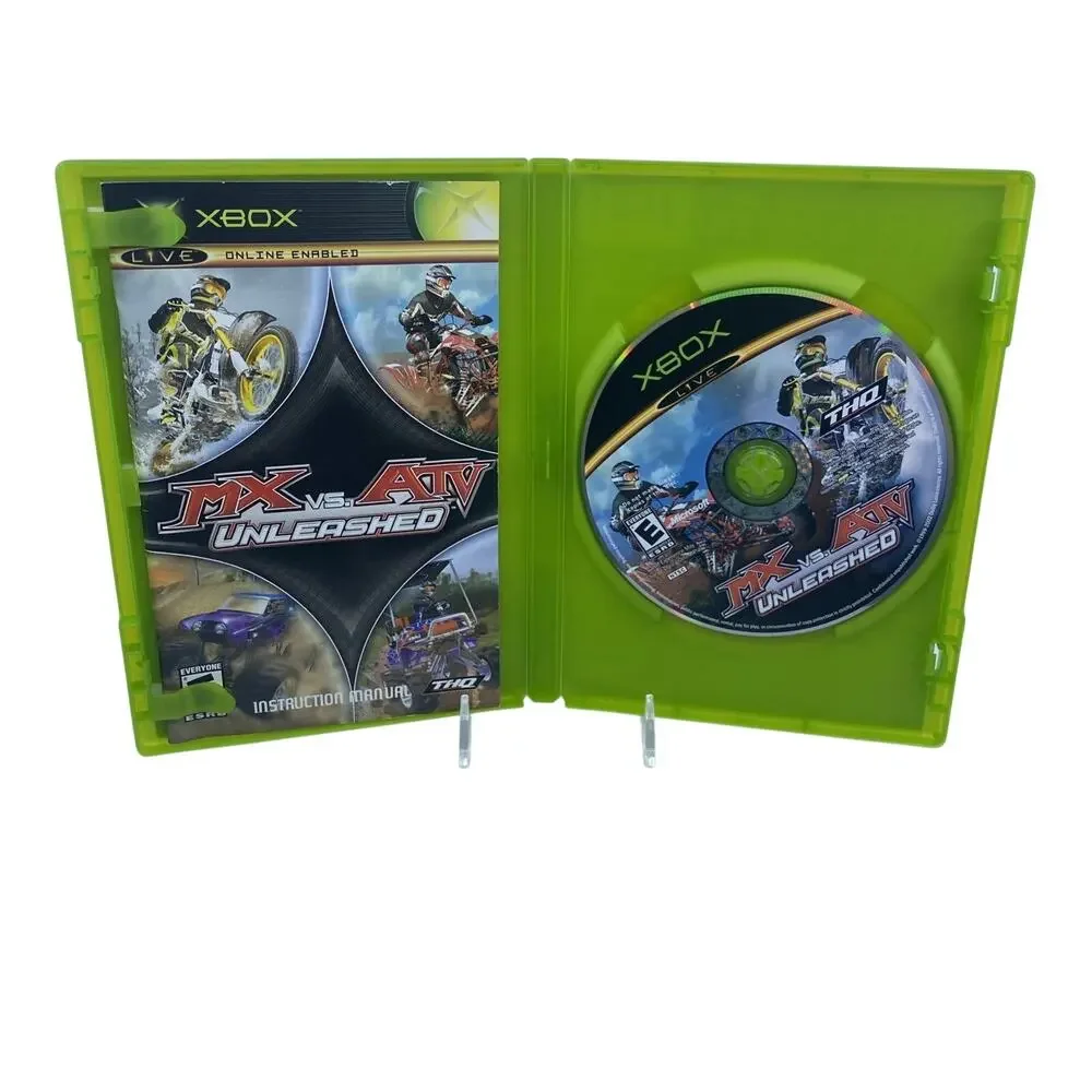 MX vs. ATV Unleashed (Original Xbox) Black Label CIB Complete in Box Tested